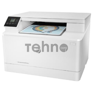 МФУ HP Color LaserJet Pro MFP M182n (7KW54A), принтер/сканер/копир, (А4, чб./цвет 16стр/мин., USB B, LAN)