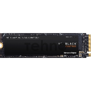 Накопитель твердотельный SSD WD Black SN750 NVMe WDS400T3X0C 4ТБ M2.2280 (без радиатора)