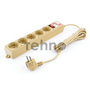 Фильтр-удл. Power Cube PC 3м 5р, беж. 10А/2,2кВт Фильтр-удл. Power Cube PC 3м 5р, беж. 10А/2,2кВт