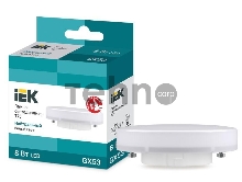 Лампа светодиодная Iek LLE-T80-8-230-40-GX53 ECO T75 таблетка 8Вт 230В 4000К GX53 IEK