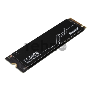 Накопитель SSD M.2 Kingston 512Gb KC3000 <SKC3000S/512G> (PCI-E 4.0 x4, up to 7000/3900Mbs, 3D TLC, NVMe, 400TBW, Phison E18, 22х80mm, LP heatsink)