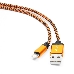 Кабель Gembird USB 2.0 Cablexpert CC-ApUSB2oe1m, AM/Lightning 8P, 1м, нейлоновая оплетка, алюминиевые разъемы, оранжевый, пакет, фото 2