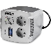 Сетевой фильтр Powerman Стабилизаторы напряжения AVS 500 С Black\Silver (500ВА,5А,КПД 98%,без индикации,настольный), фото 1