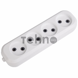 Колодка 4 гнезда без заземления REXANT