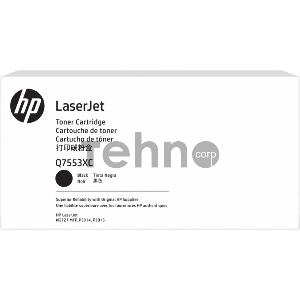Контрактный Тонер-картридж HP LaserJet Q7553X Contract Black Print Cartridge