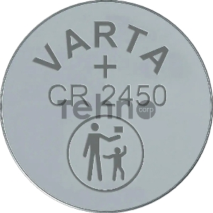 Батарейка Varta ELECTRONICS CR2450 BL1 Lithium 3V (6450) (1/10/100)