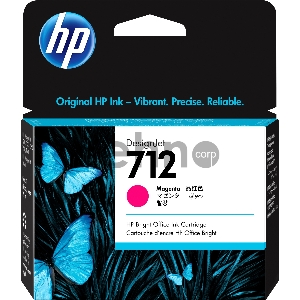 Картридж струйный HP 712 3ED68A пурпурный (29мл) для HP DJ Т230/630