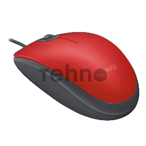 Мышь Logitech Mouse M110 Silent USB Red Ret