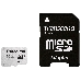 Флеш карта Micro SecureDigital 16Gb Transcend  TS16GUSD300S-A  {MicroSDHC Class 10 UHS-I, SD adapter}, фото 8