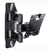 Кронштейн для телевизора Holder LCDS-5065 черный 19"-32" макс.30кг настенный поворот и наклон, фото 3