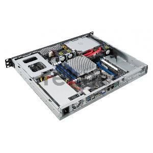 Серверная платформа ASUS RS100-E10-PI2 // 1U, ASUS P11C-M/4L, s1151, 64GB max, 2HDD int or options, DVR, 250W, CPU FAN ; 90SF00G1-M00050