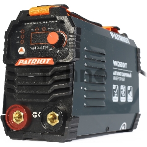 Сварочный аппарат Patriot WM260DVT инвертор MMA/TL/vrd 12.5кВт