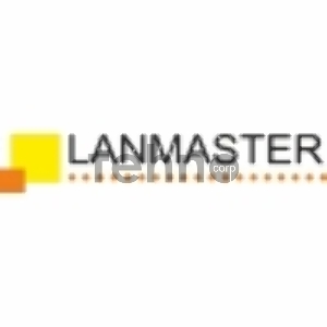 Адаптер проходной Lanmaster LAN-2LCS/NF-AM-OM3 LC duplex OM3 синий