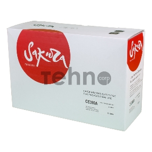 Картридж SAKURA CE390A для HP LaserJet M4555MFP/M601/M601n/M602n/M602dn/M602x/M603/M603n/M603dn/M603xh , черный, 10000 к.