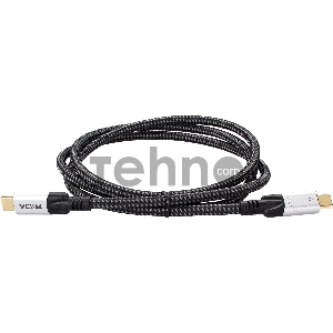 Кабель USB4 TCM--TCM, 5K@60Hz, 40GBps, PD 240W, 5A, VCOM, 1.2м