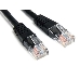 Кабель Патч-корд Lanmaster UTP TWT-45-45-0.5-BK вилка RJ-45-вилка RJ-45 кат.5е 0.5м чёрный ПВХ (уп.:1шт), фото 1