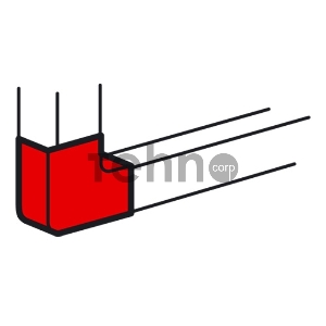 Плоский угол 130х50 METRA