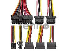 Блок питания 850W ExeGate M850 (SFX, APFC, КПД 87% (80 PLUS Silver), 8cm fan, 24pin, 4+4pin, 3xSATA,