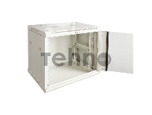 Шкаф настенный LANMASTER серии Pro, 27U 600x800, стеклянная дверь (TWT-CBWPG-27U-6x8-GY)