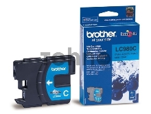 Картридж струйный Brother LC980C голубой для Brother DCP-145C/165C/MFC-250C (260стр.)