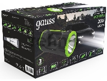 Фонарь прожекторный модель GFL703 20W 1000lm Li-ion 10000mAh диммируемый LED 1/12