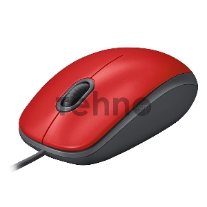 Мышь Logitech Mouse M110 Silent USB Red Ret