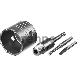 Коронка твердосплавная STAYER PROFESSIONAL 29190-73_z01  в сборе SDS+ d73мм