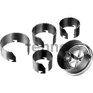 Коронка ЗУБР 29595-H5-32  ЭКСПЕРТ наборная по дереву 5 полотен 60-67-74-83-95х32мм