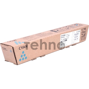Тонер-картридж тип MP C406 голубой для Ricoh MPC306/406/307 (6000стр)
