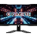 Монитор 27"; Gigabyte G27FC A-EK Gaming monitor Black (VA, 1920x1080, HDMI+HDMI+DP, 1 ms, 178°/178°, 250 cd/m, 3000:1, 2xUSB3.0, 165Hz, MM, Curved), фото 1