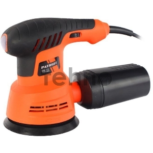 Машинка шлифовальная орбитальная (эксцентриковая) PATRIOT OS 125  270Вт 125мм 12000об/мин 24000к/ми