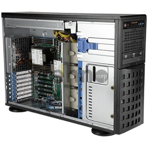 Серверная платформа Supermicro SYS-740P-TR 4U noCPU(2)3rd GenScalable/TDP 270W/no DIMM(18)/ SATARAID HDD(8)LFF/2x1GbE/2x1200W