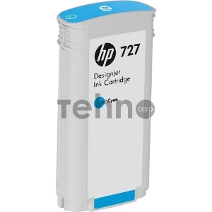 Картридж струйный HP 727 F9J76A голубой для HP DJ T1500/T1530/T2500/T2530/T920/T930 (300мл)