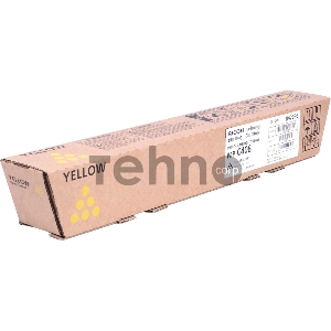 Тонер-картридж тип MPC406 желтый для Ricoh MPC306/406/307 (6000стр)