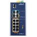 Коммутатор PLANET IP30 Industrial L2+/L4 8-Port 1000T 802.3at PoE+ 2-port 100/1000X SFP + 2-port 10G SFP+ Full Managed Switch (-40 to 75 C, dual redundant power input on 48~56VDC terminal block, DIDO), фото 2