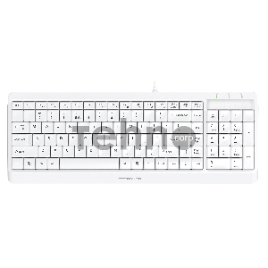 Клавиатура + мышь A4Tech Fstyler F1512 клав:белый мышь:белый USB
