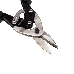 Ножницы по металлу прямые REXANT 260 мм никелированные, двухкомпонентные рукоятки, фото 5