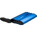 Внешний SSD накопитель ADATA 512GB SE800 Portable SSD USB 3.2 Gen2 Type-C Blue, фото 2
