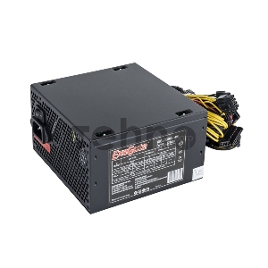 Блок питания 500W ExeGate 500NPXE(+PFC), ATX, PC, black, 12cm fan, 24p+4p, 6/8p PCI-E, 4*SATA,3*IDE, FDD + кабель 220V в комплекте