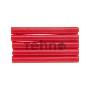 Клеевые стержни REXANT, Ø11 мм, 100 мм, красные, 6 шт., блистер