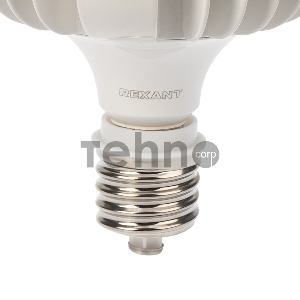 Лампа светодиодная высокомощная 100 Вт E27 с переходником на E40 9500 лм 6500 K холодный свет REXANT