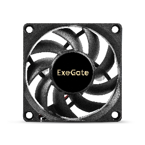 Вентилятор 12В DC ExeGate ExtraPower EP07015B2P (70x70x15 мм, 2-Ball (двойной шарикоподшипник), 2pin, 3100RPM, 28dBA)