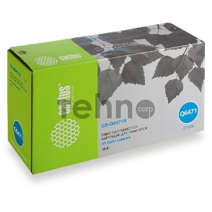 Картридж Cactus CS-Q6471A для принтеров HP Color LaserJet 3600 голубой 4000 стр.