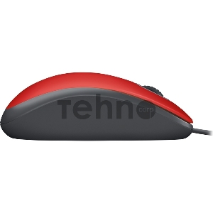 Мышь Logitech Mouse M110 Silent USB Red Ret