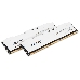 Модуль памяти Kingston DIMM DDR3 8GB (PC3-12800) 1600MHz Kit (2 x 4GB)  HX316C10FWK2/8 HyperX Fury Series CL10 White, фото 9