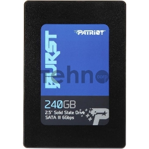SSD накопитель 2.5 240GB Patriot BURST SATA3 PBU240GS25SSDR