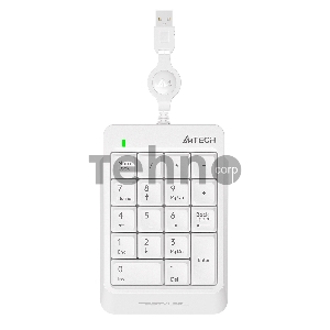 Числовой блок A4 Fstyler FK13 белый USB slim для ноутбука