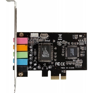 Звуковая карта PCI-E C-media ASIA PCIE 8738 6C,  5.1, oem