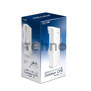 Точка доступа TP-Link SMB CPE210 Outdoor 2.4GHz 300Mbps High power Wireless Access Point WISP Client Router, up to 27dBm, QCA (Atheros), 2T2R, 2.4Ghz 802.11b/g/n, High Sensitivity, 9dBi directional antenna, 2 10/100Mbp