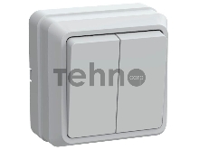 Выключатель Iek EVO20-K01-10-DC ВС20-2-0-ОБ 2кл 10А откр.уст. ОКТАВА (белый)
